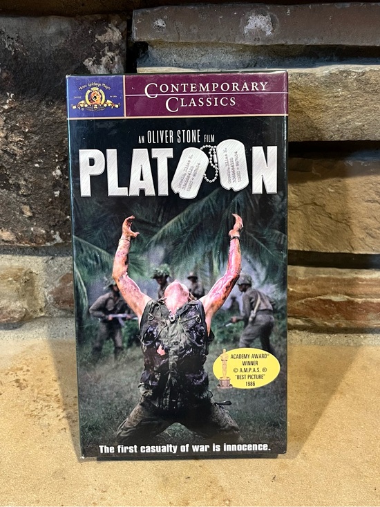 MGM Other - Platoon VHS Sealed Contemporary Classics - Black/Green Cover MGM